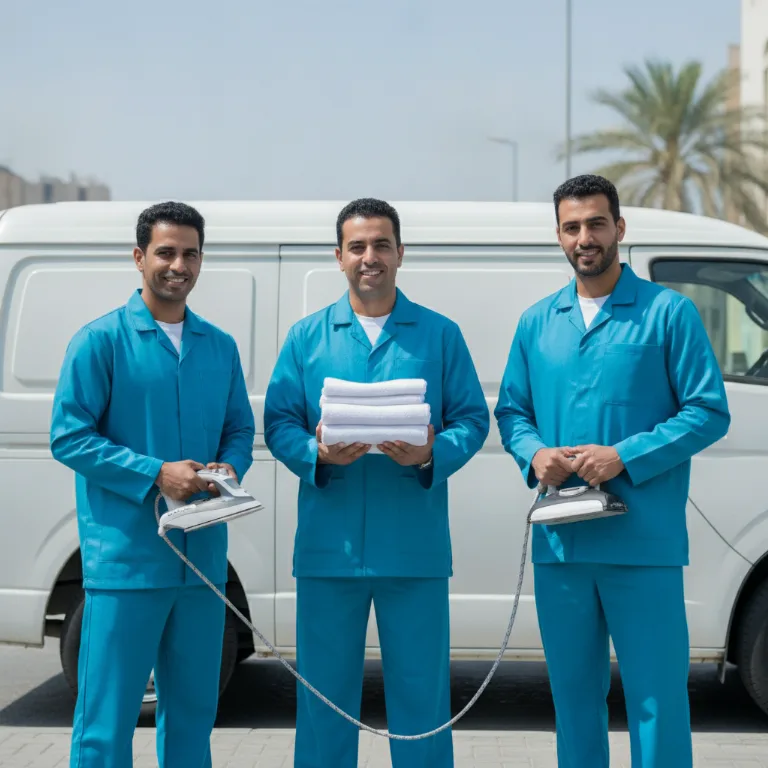 Luxury Laundry team in Mohammed Bin Zayed City